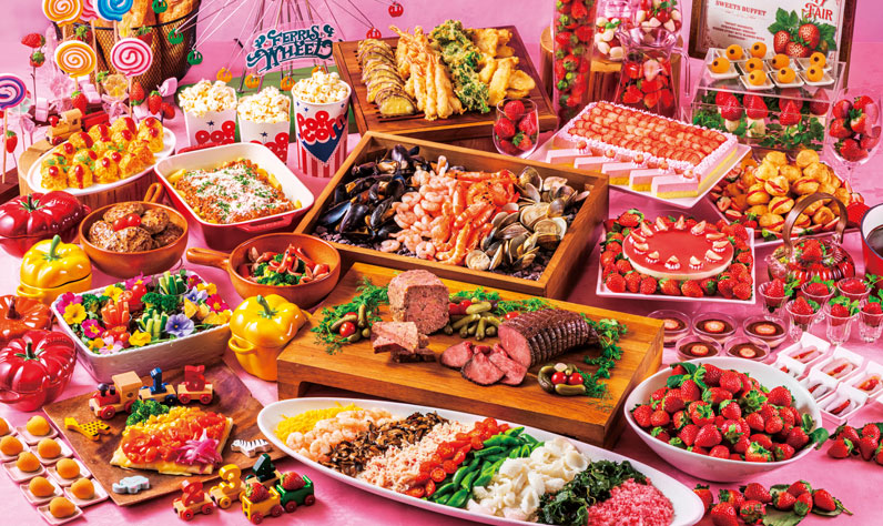 「ストロベリー＆キッズバイキング」のイメージ