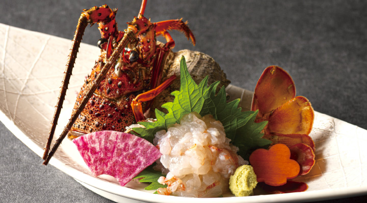 伊勢海老のお刺身