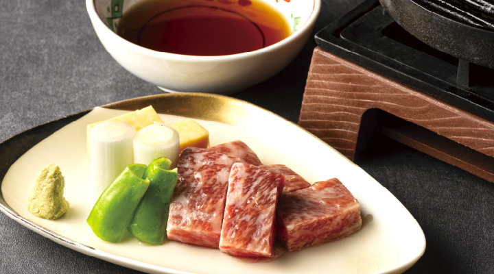 黒毛和牛鉄板焼き