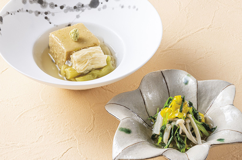 「座付き」料理のイメージ