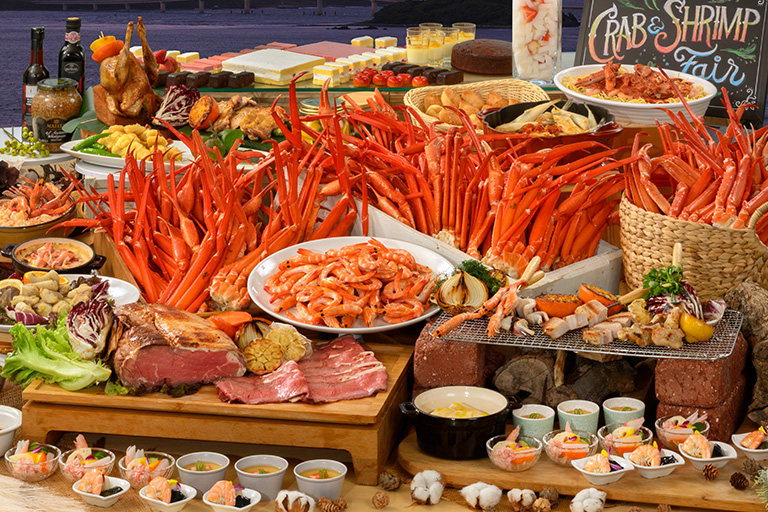 カニ＆海老フェア　～海のごちそう、食べ放題～